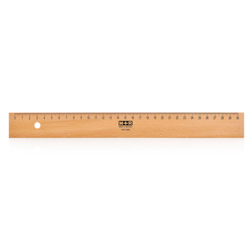Beechwood Ruler 30cm