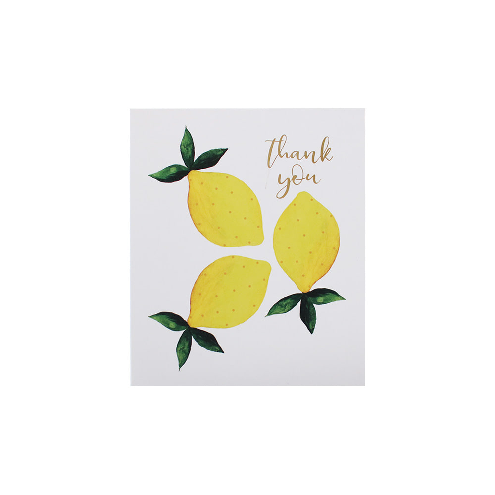 notecard  lemon