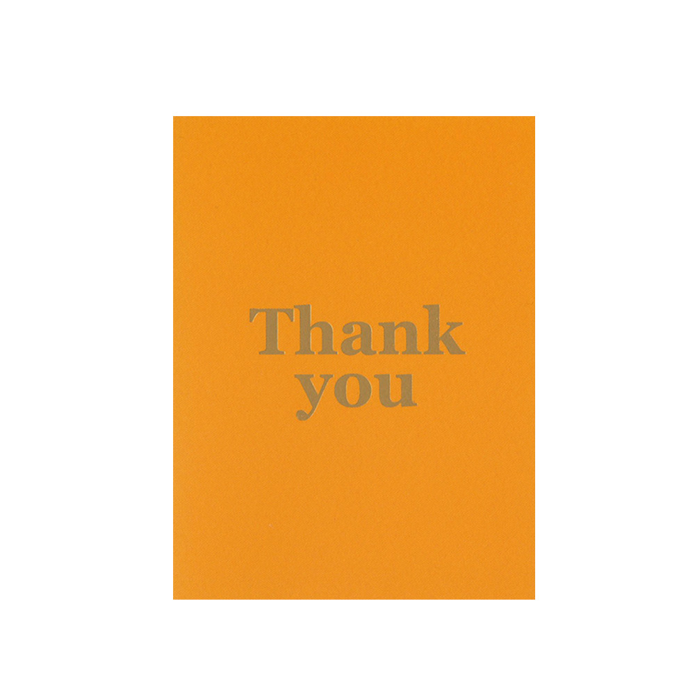 M Card_Thank you (Orange)