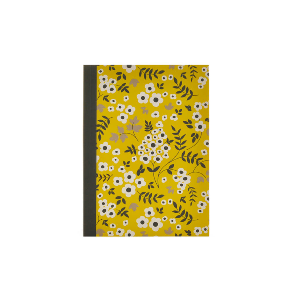 A6 Note Book_Disty May Yellow Flower