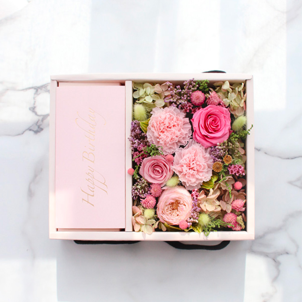 Flower box A. Medium_PINK