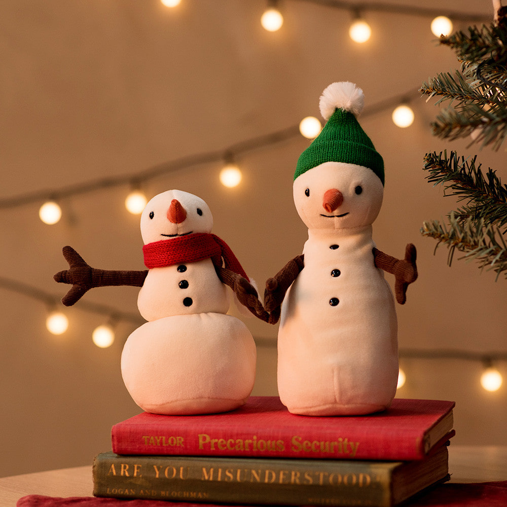 젤리캣 크리스마스 인형 눈사람 스노우맨