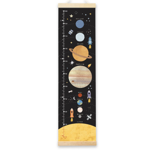 solar system height chart