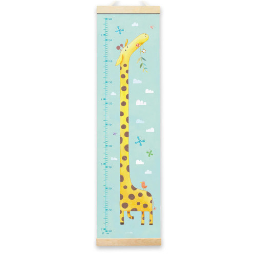 giraffe height chart