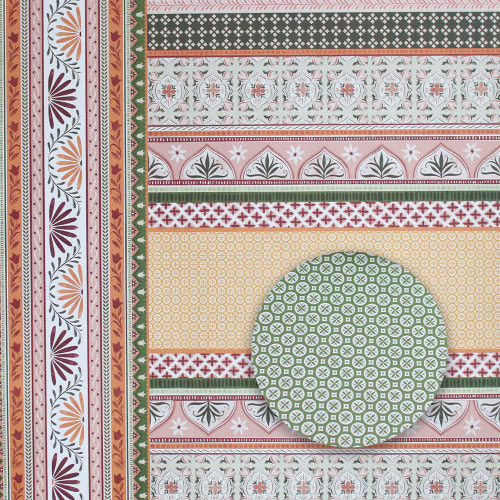 medina tiled 양면 포장지